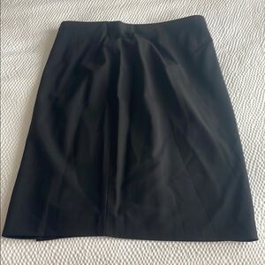 Black Knee-Length Pencil Skirt for Work